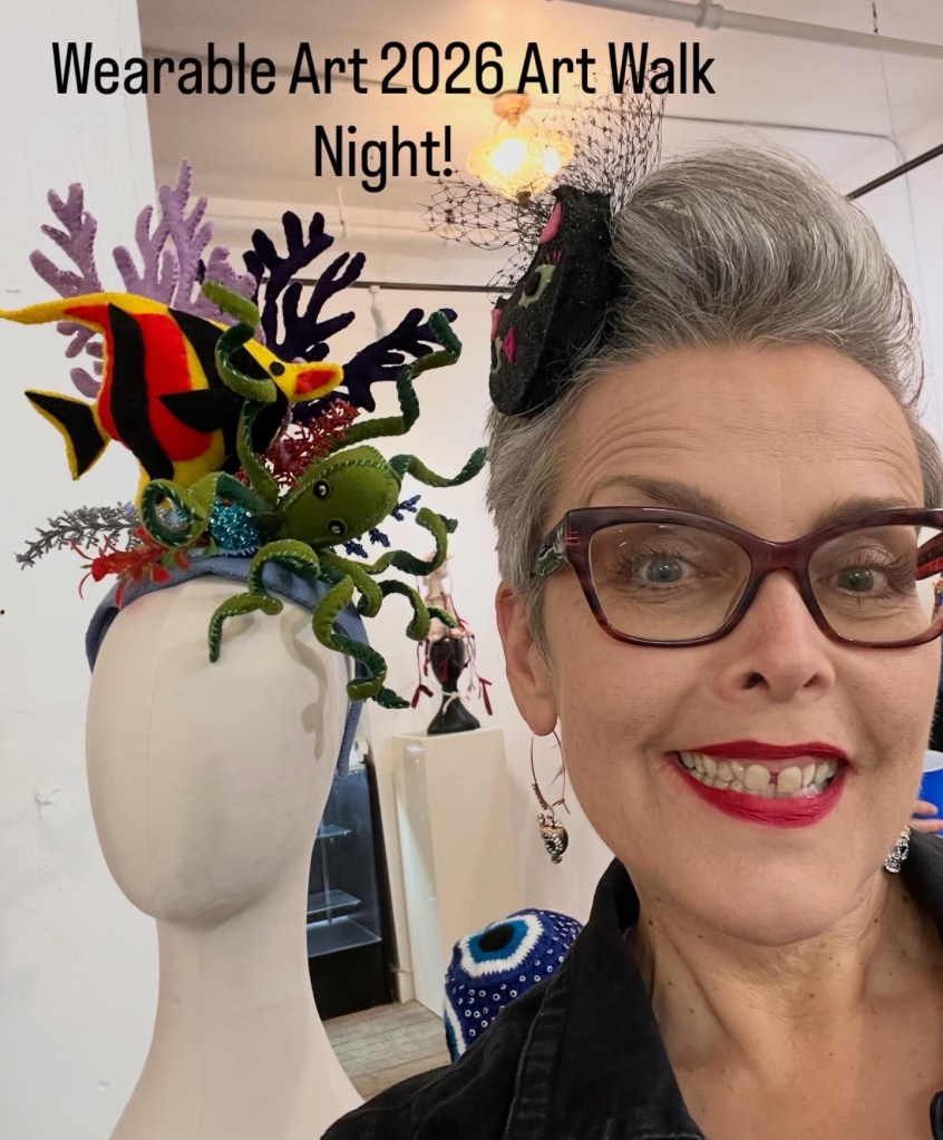 Sea Creature Fascinator for Wearable Art 2026